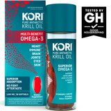 Kori Krill Oil Multi-Benefit Omega-3 1200mg 30CT, Standard Softgels, thumbnail image 2 of 9