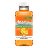 Hydralyte Advanced Hydration Prebiotic Solution, Orange, 16.9 OZ, thumbnail image 1 of 4