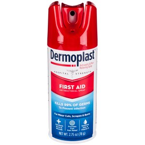 Dermoplast Antiseptic Anesthetic Pain Relieving Antibacterial Spray, 2.75 OZ