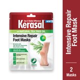 Kerasal Intensive Repair Foot Mask, 2 CT, thumbnail image 1 of 3