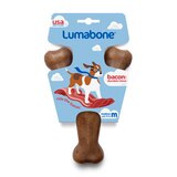 Lumabone Wishbone Bacon Flavor Dog Chew Toy, Medium, thumbnail image 1 of 4