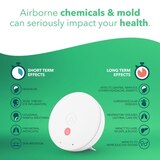 Airthings Wave Mini: Smart Indoor Air Quality Monitor with Mold-Risk Indication, thumbnail image 5 of 9