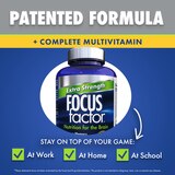 Focus Factor Extra Strength Nutrition for the Brain Plus Multivitamin Tablets, 120 CT, thumbnail image 4 of 9