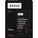 RXBAR Protein Bar, Chocolate Sea Salt, 4 ct, thumbnail image 2 of 3