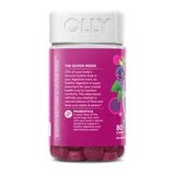 OLLY Probiotic Gummy, 1 Billion CFUs, Chewable Probiotic Supplement, Bramble Berry, 80CT, thumbnail image 2 of 5