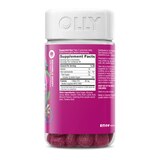 OLLY Probiotic Gummy, 1 Billion CFUs, Chewable Probiotic Supplement, Bramble Berry, 80CT, thumbnail image 3 of 5