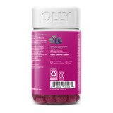 OLLY Probiotic Gummy, 1 Billion CFUs, Chewable Probiotic Supplement, Bramble Berry, 80CT, thumbnail image 4 of 5