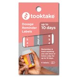 Tooktake 10 Day Vitamin and Medication Reminder Labels, 4 CT, thumbnail image 1 of 3