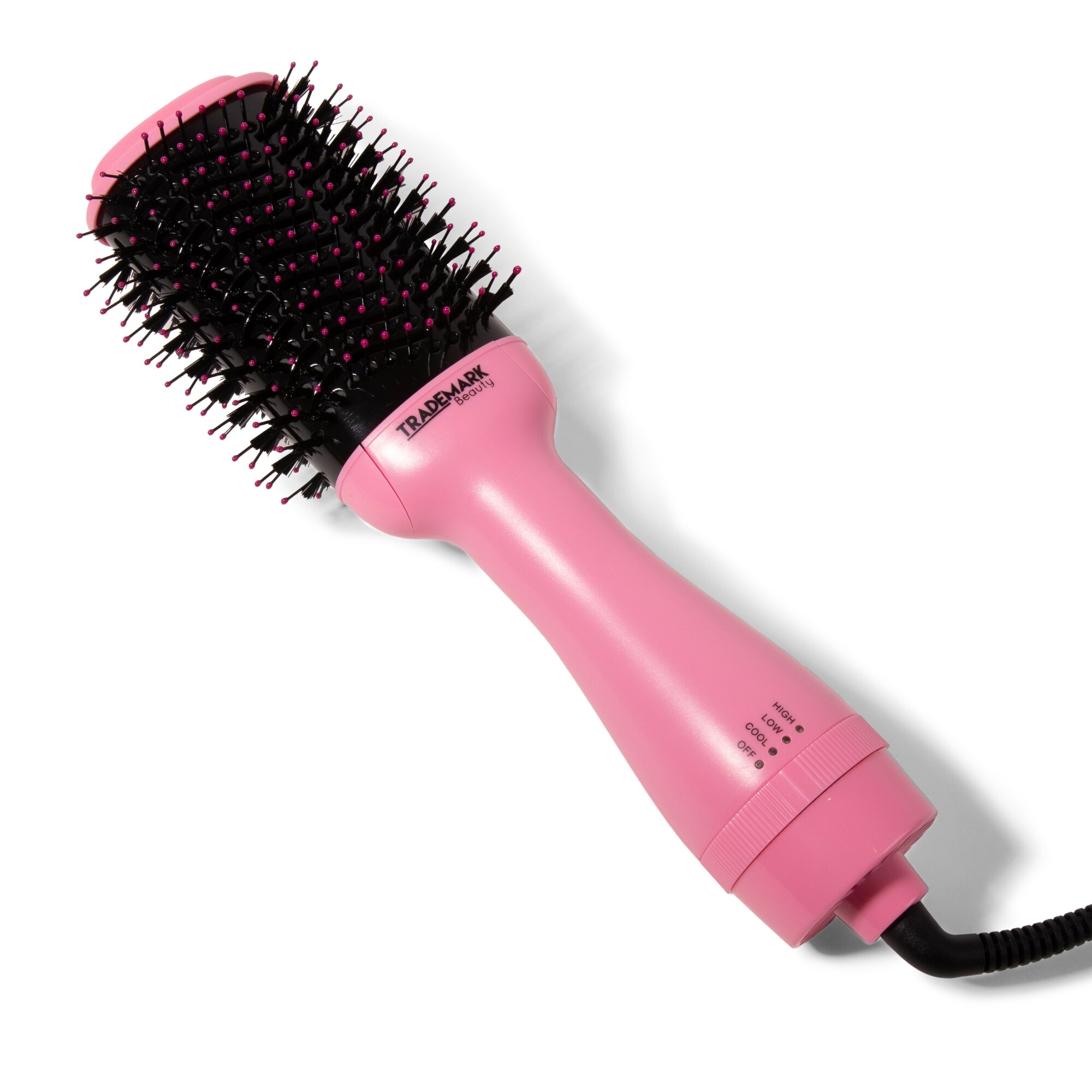 Trademark Beauty Easy Blo Smoothing & Styling Dryer Brush, Pink