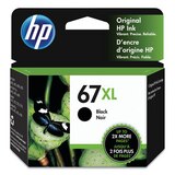 HP 67XL Black Ink Cartridge SaaS Testing, thumbnail image 1 of 1