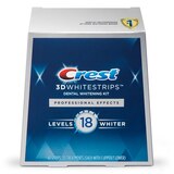 Crest 3D Whitestrips Professional Effects Teeth Whitening Strips Kit, 20 Treatments, thumbnail image 1 of 9