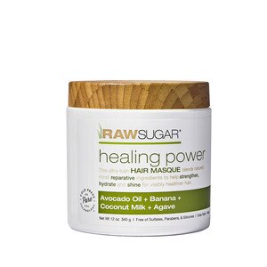 Raw Sugar Healing Power Hair Masque, 12 OZ