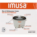 IMUSA Electric Rice Cooker with Spoon and Cup, 3 CUP, thumbnail image 4 of 6