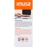 IMUSA Dual Nonstick Sandwich Maker, White, thumbnail image 4 of 5