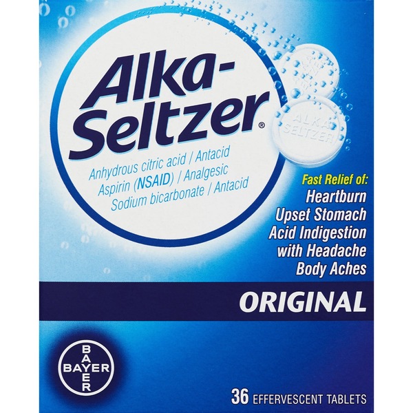 Alka-Seltzer Original Effervescent Tablets