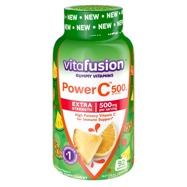 Vitafusion Power C Extra Strength 500mg Gummies 92ct