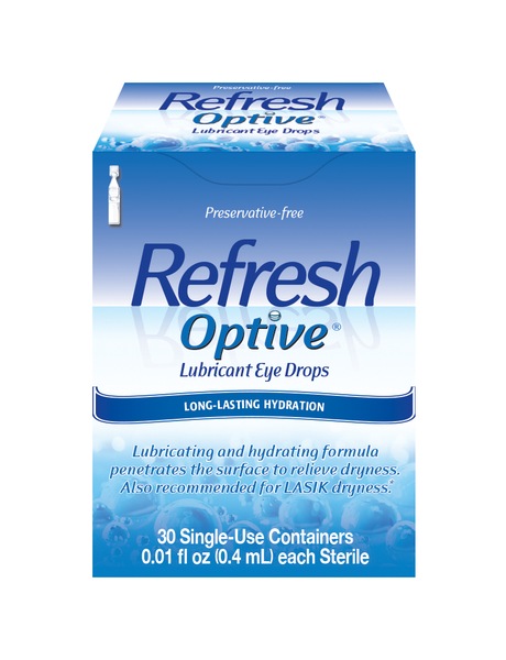 Allergan Optive Sensitive Lubricant Eye Drops Preservative-Free