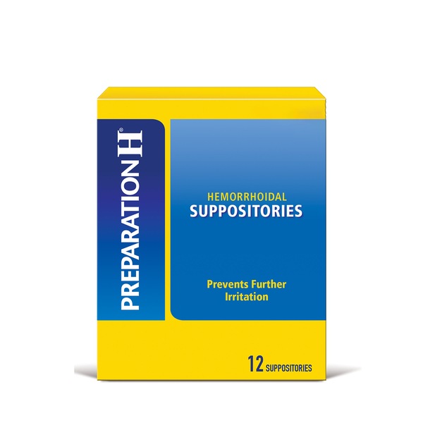 PREPARATION H Hemorrhoidal Suppositories