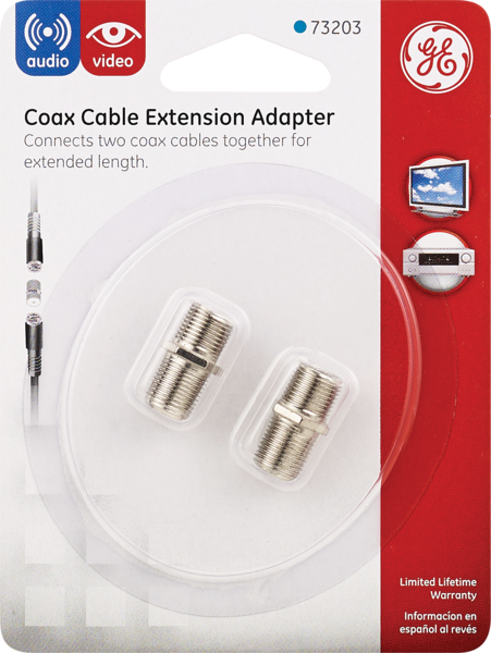 GE Coax Cable Extension Adapter