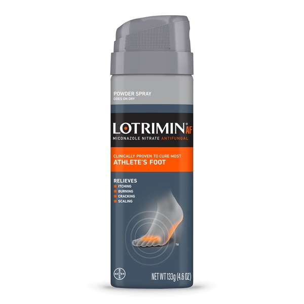 Lotrimin AF Athlete's Foot Powder Spray, 4.6 OZ