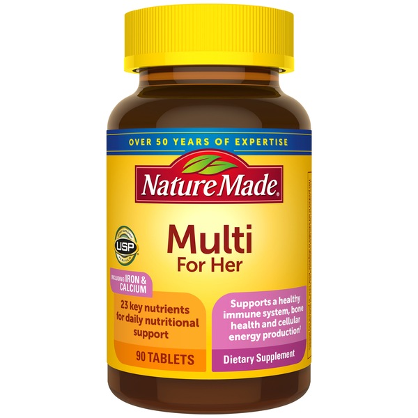 Nature Made Multivitamin For Her Tablets, 90 CT