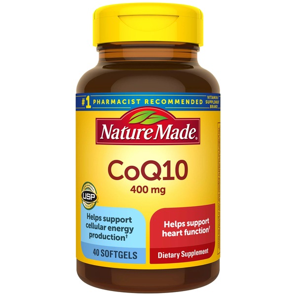 Nature Made CoQ10 400 mg Softgels, 40 CT