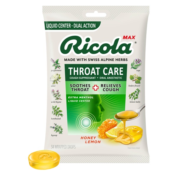 Ricola Max Throat Care Cough Drops