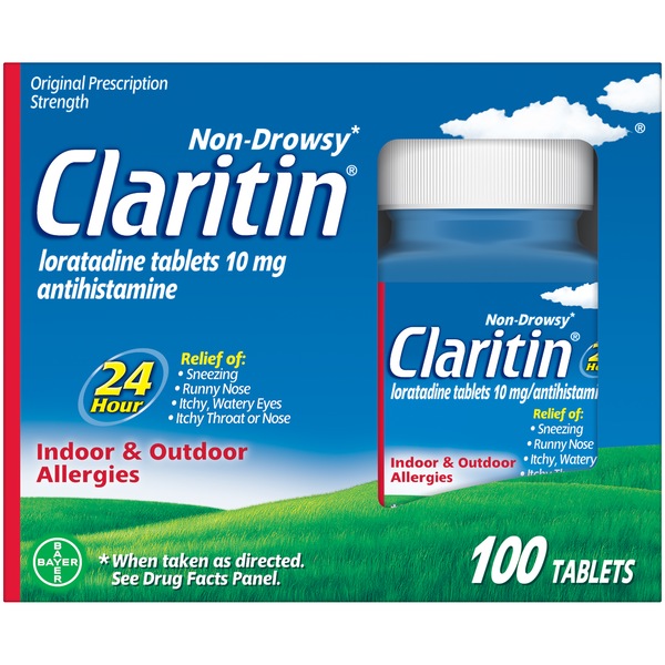 Claritin Non-Drowsy Allergy Relief Tablets