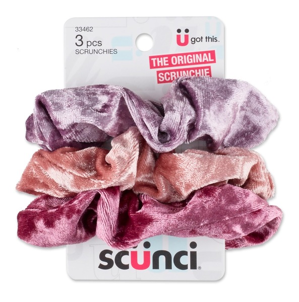 Scunci Velvet Scrunchies