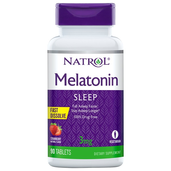 Natrol Melatonin 3mg Fd, 90 CT