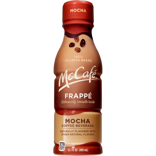 McCafe Frappe Mocha Iced Coffee Drink, 13.7 fl oz