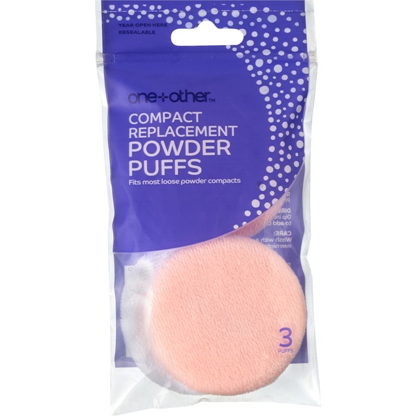 one+other Compact Replacement Powder Puffs
