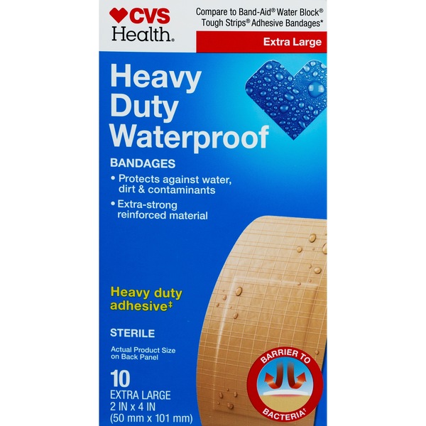 CVS Health Heavy Duty Waterproof, Extra Large, 10 CT