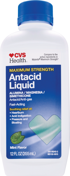 CVS Health Maximum Strength Antacid Liquid