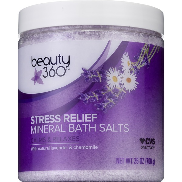 Beauty 360 Stress Relief Mineral Bath Salts, 24.99 OZ