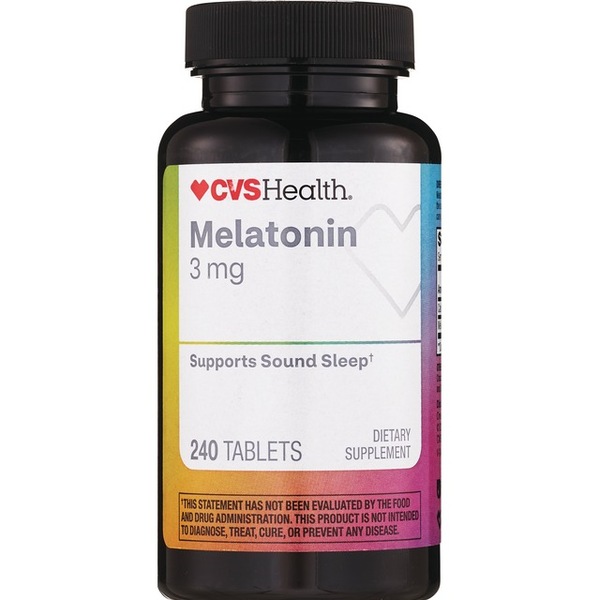 CVS Health Melatonin 3 MG Tablets, 120 CT