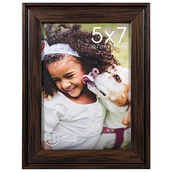 House to Home Ridge Walnut Picture Frame, 5x7