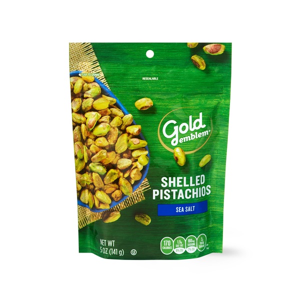 Gold Emblem Natural Shelled Pistachios, Sea Salt