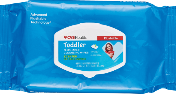 CVS Health Toddler Scented Ultra-Strong Cleansing Wipes