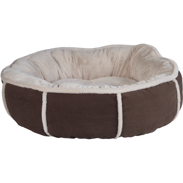 Pet Central Faux Suede Pet Bed, Assorted Styles & Sizes