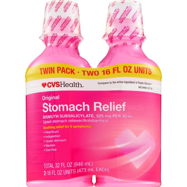 CVS Health Original Stomach Relief Twin Pack, 32 OZ