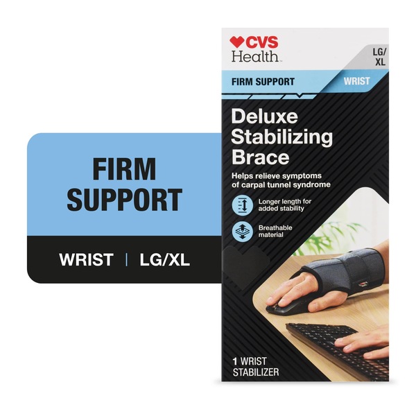 CVS Health Firm Support Deluxe Stabilizing Wrist Brace