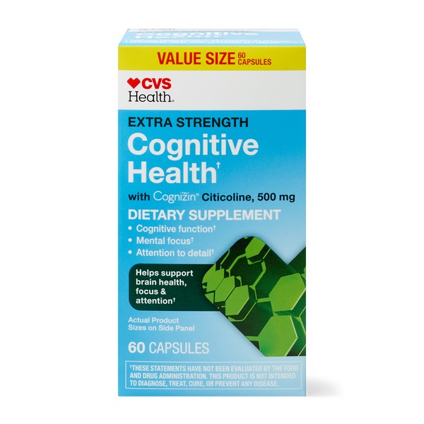 CVS Health Cognitive Health Capsules, 60 CT