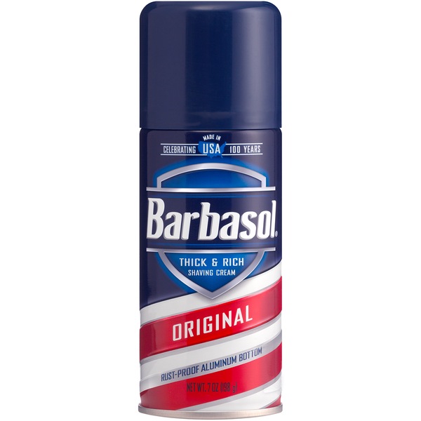 Barbasol Thick & Rich Shaving Cream, Original