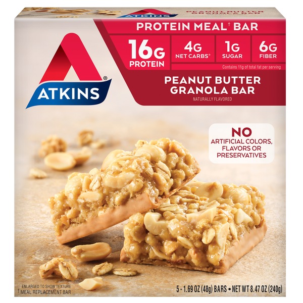 Atkins Protein Meal Bar, 5 PK