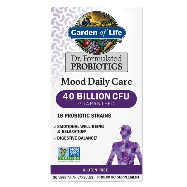 Garden of Life Dr. Formulated Probiotics Mood Daily Care, 30CT