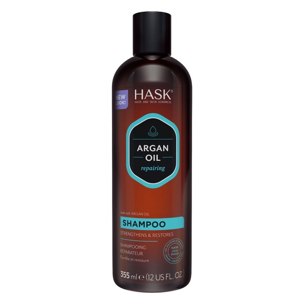 HASK Argan Oil Repairing Shampoo, 12 OZ