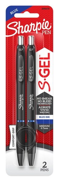 Sharpie S-Gel Pen Medium Tip (0.7mm), 2 CT