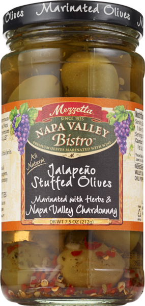 Mezzetta Napa Valley Bistro, Jalapeno Stuffed Olives