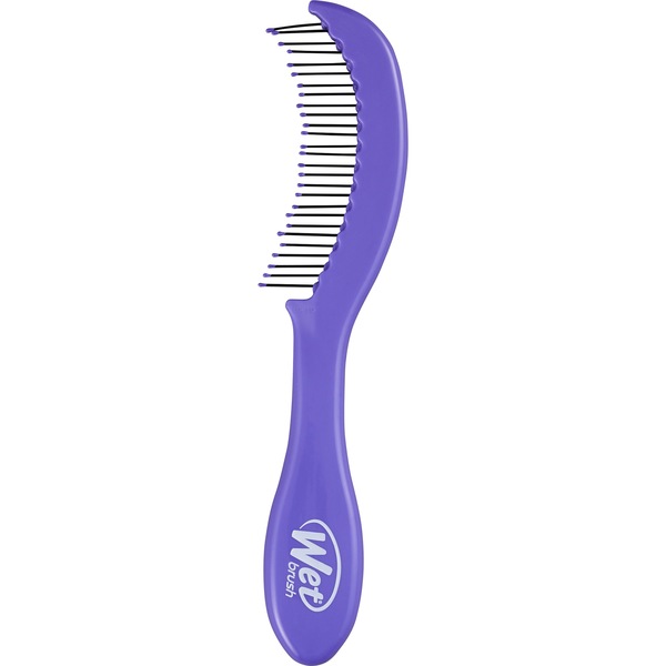 Wet Brush Custom Care Detangling Comb for Thin Hair, Purple